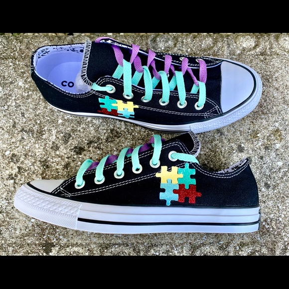 Autism Converse All Star Superwoman Ladies Shoe - Picture 4 of 6